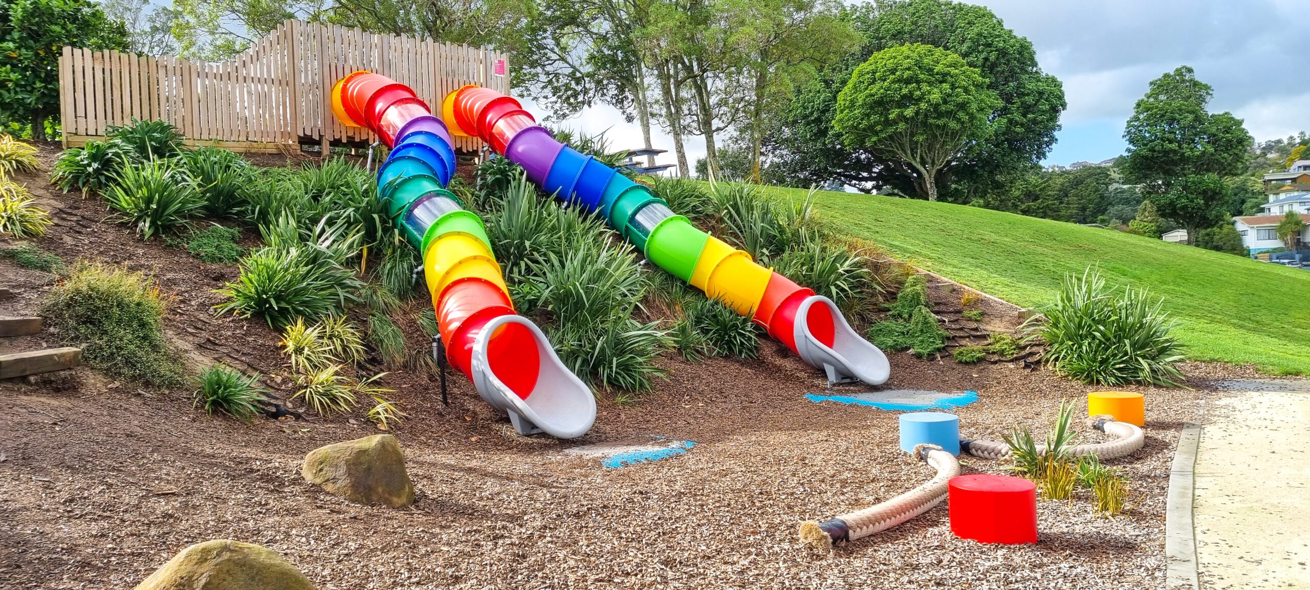 Mega Tunnel Chute And Tube Slides Playground Centre