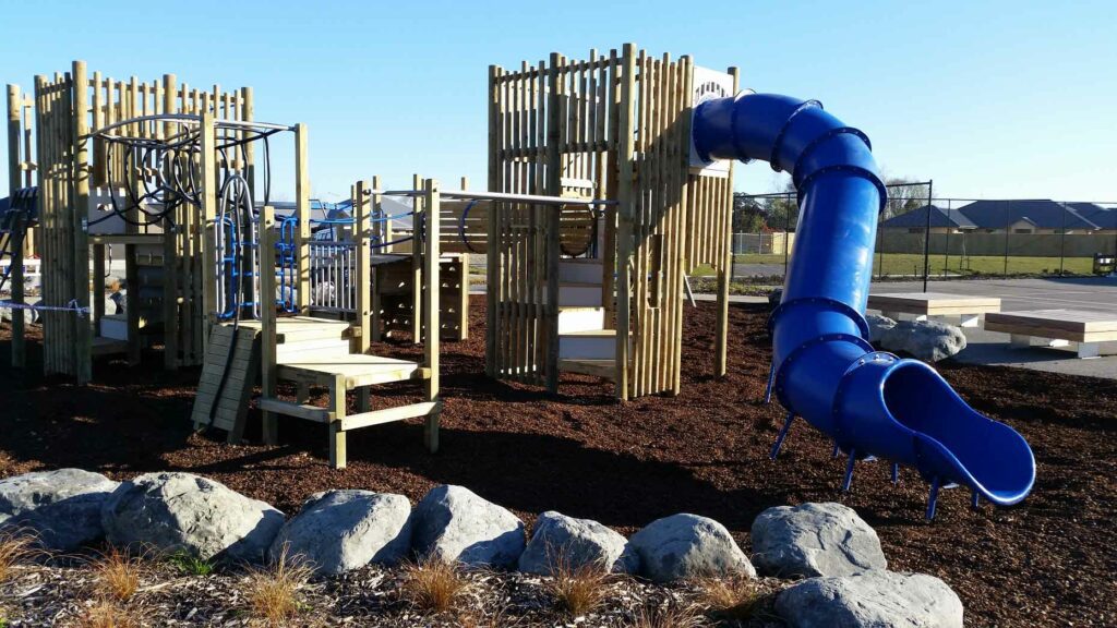 Curved-Tube-Slide-Levi-Park-Christchurch