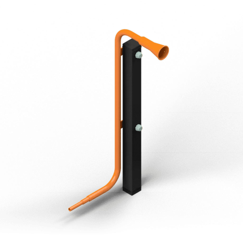 Freestanding_Talking_Tube_Metal_Mounted