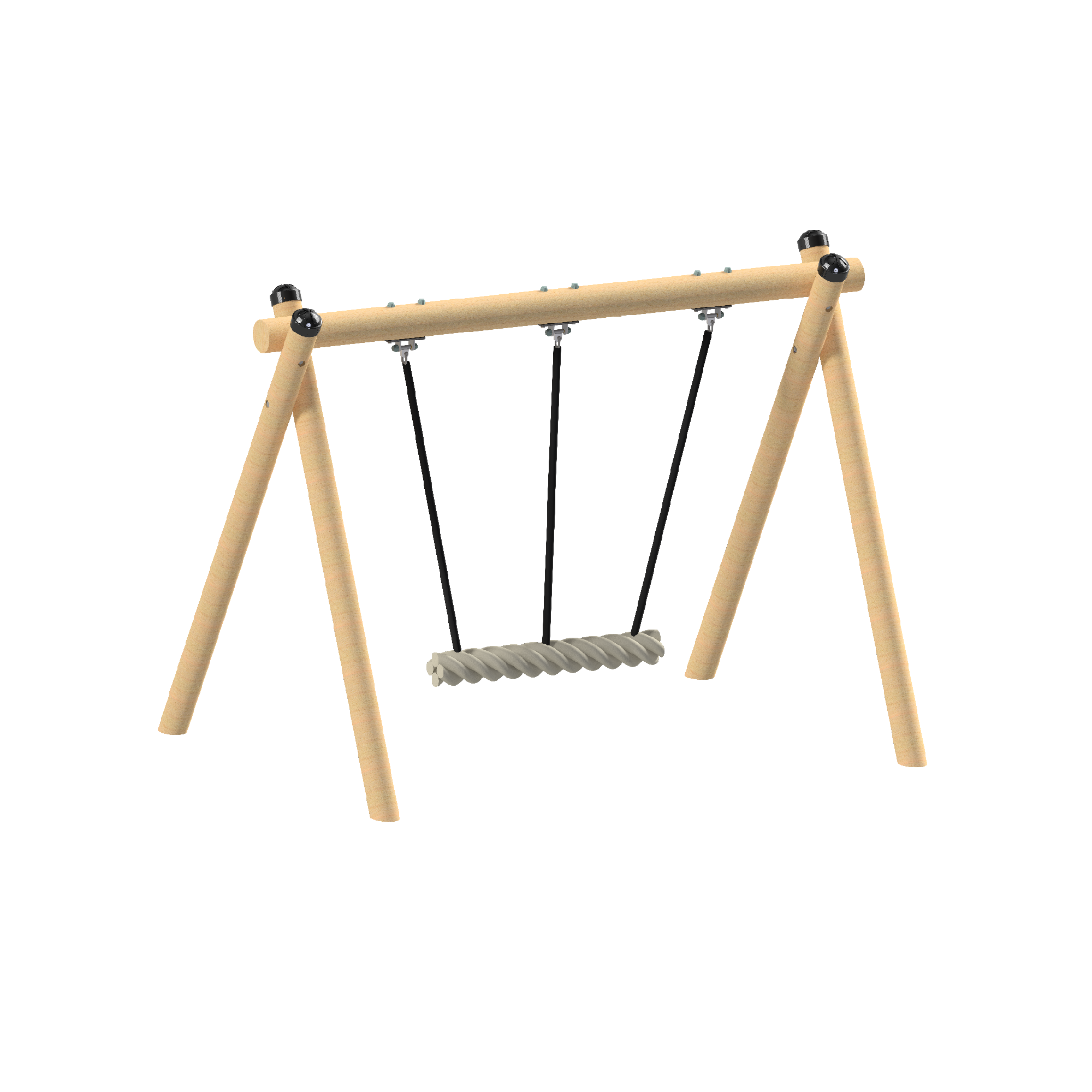 Duo Rope Swing - Timba frame | Playground Centre