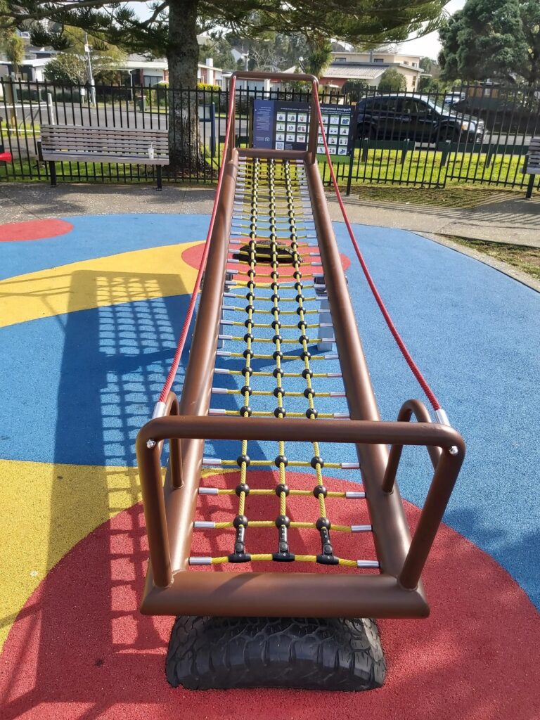 Keith-Park_Net-See-Saw_Metal-Powdercoated