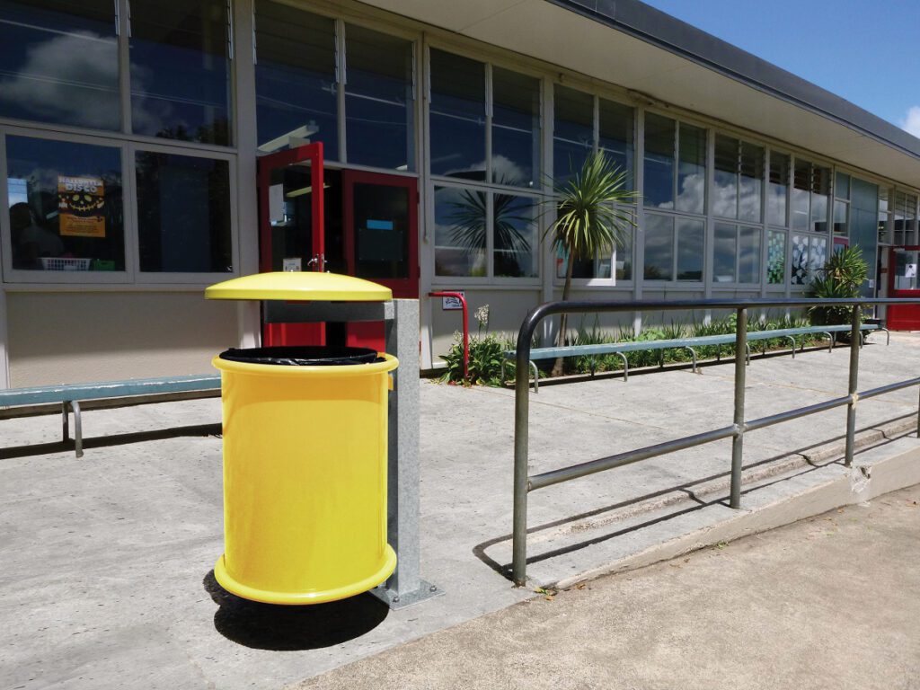 Colonial-Tilt-Steel-Bin-Yellow