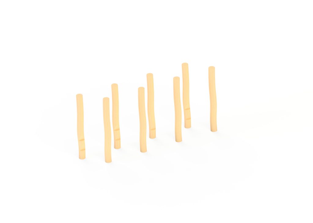 Wobbly Wood Stilt Assembly 1