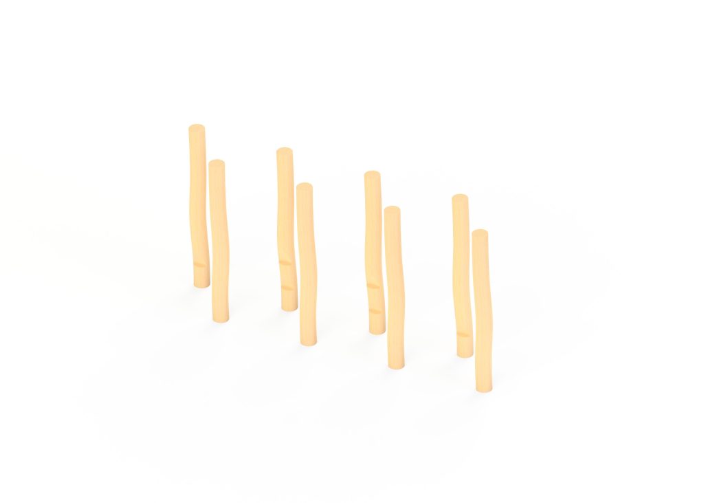 Wobbly Wood Stilt Assembly 2