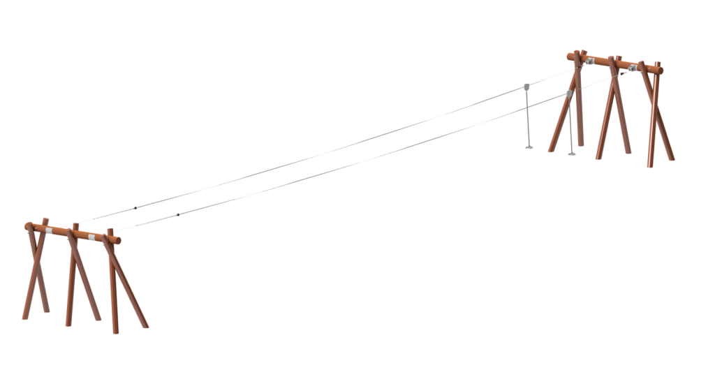 6702_Traveller - Wobbly Wood A-frame Double