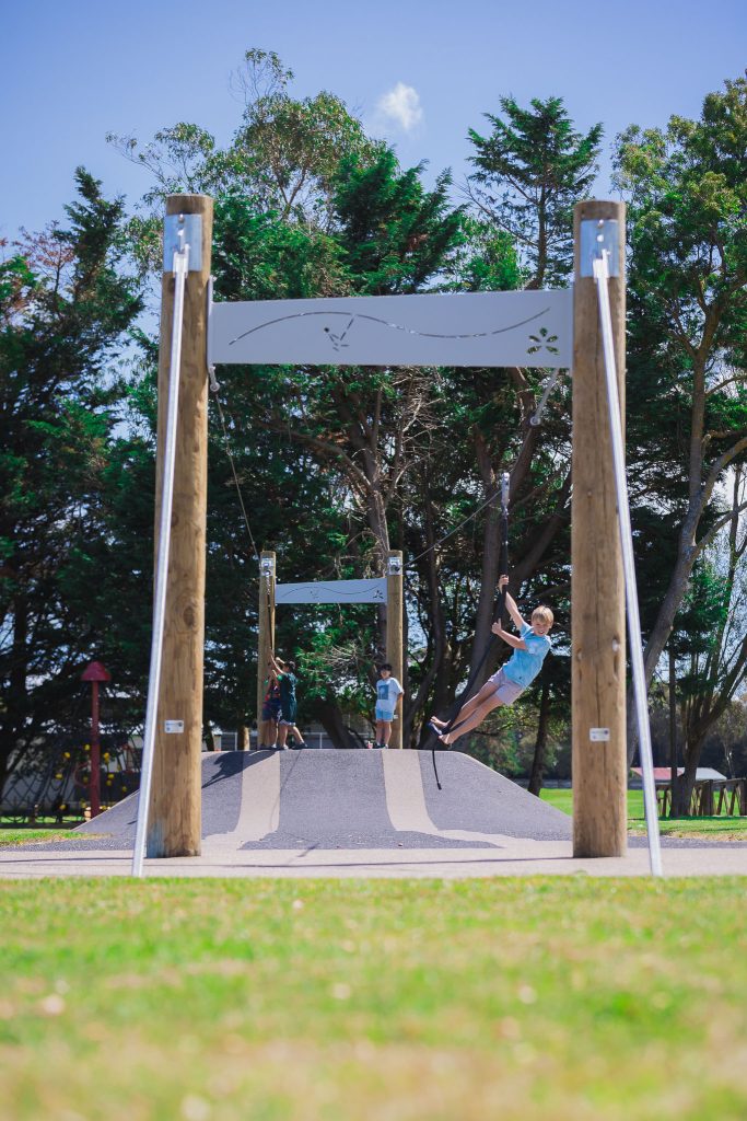 30m Double Timber Traveller with Platform