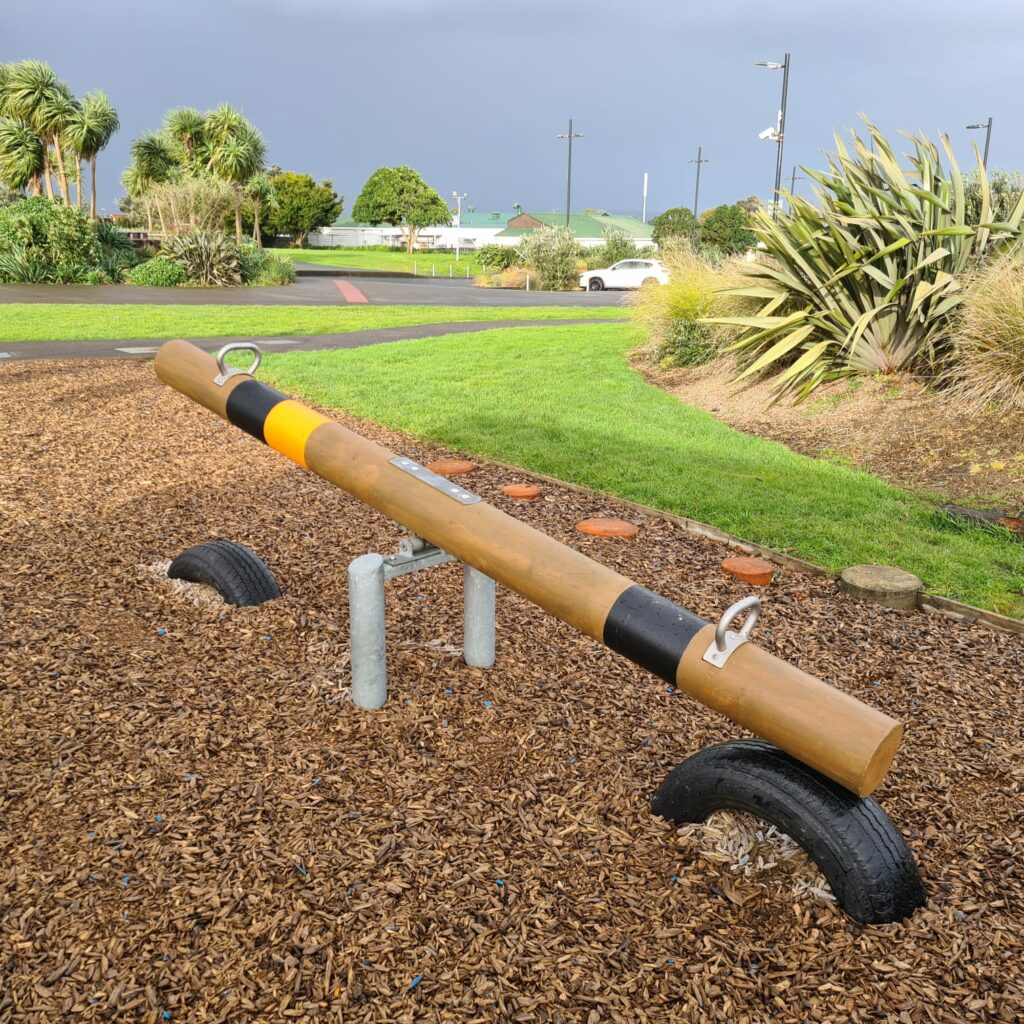 Playground-Centre_Timber-See-Saw