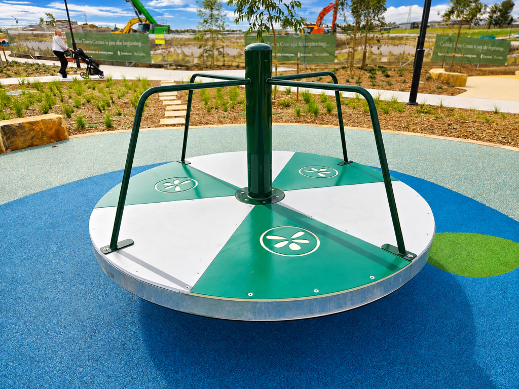 Playground Centre_Inclusive Carousel Tornado_Gables Town Centre