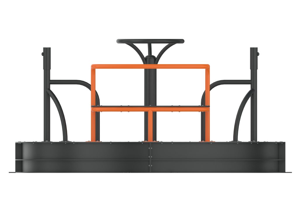 CA 206 Wheelchair Carousel_Side