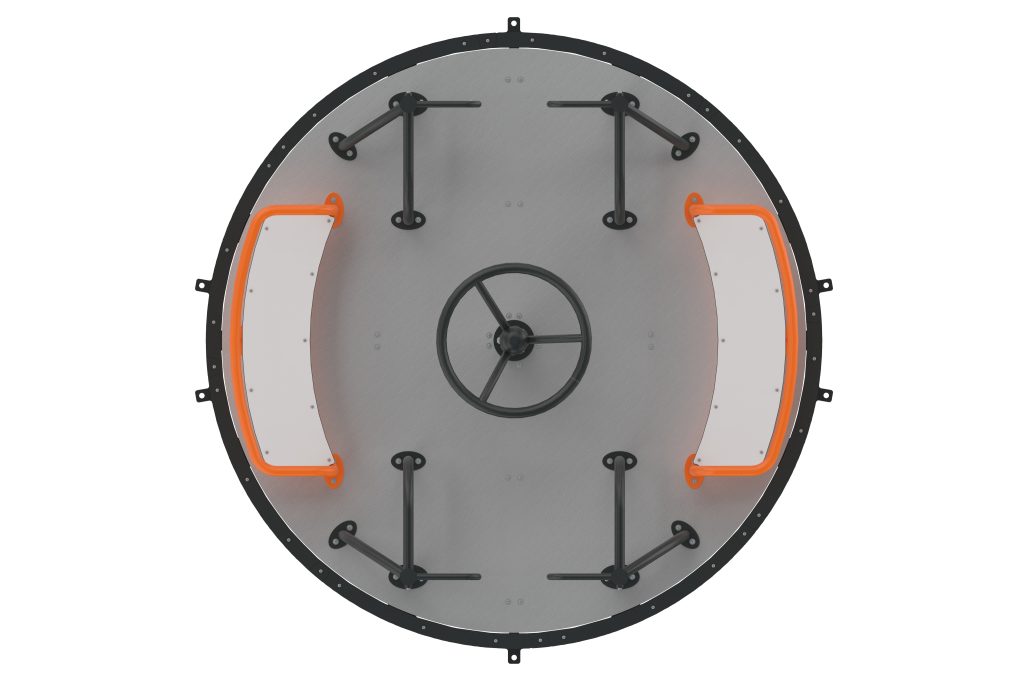 CA 206 Wheelchair Carousel_Top