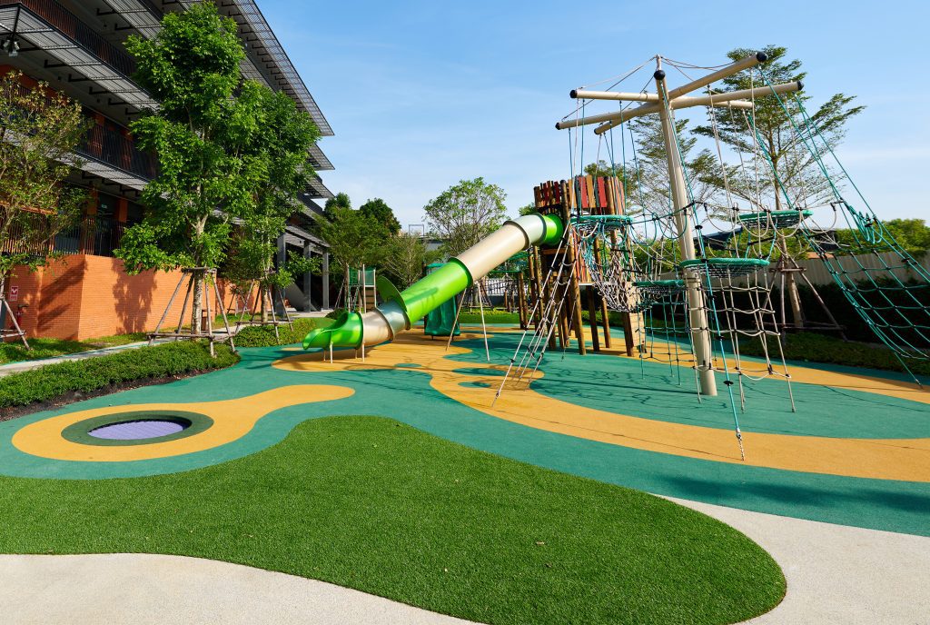 Wellington College International School  - Crowthorne Junior School Playground 